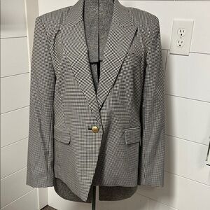 Riley & Rae Classic Black and White Blazer